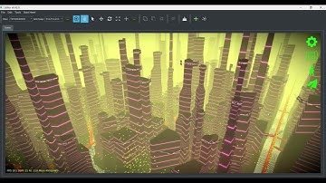 Neon City - Procedural City Engine / Editor (C++ side-project)