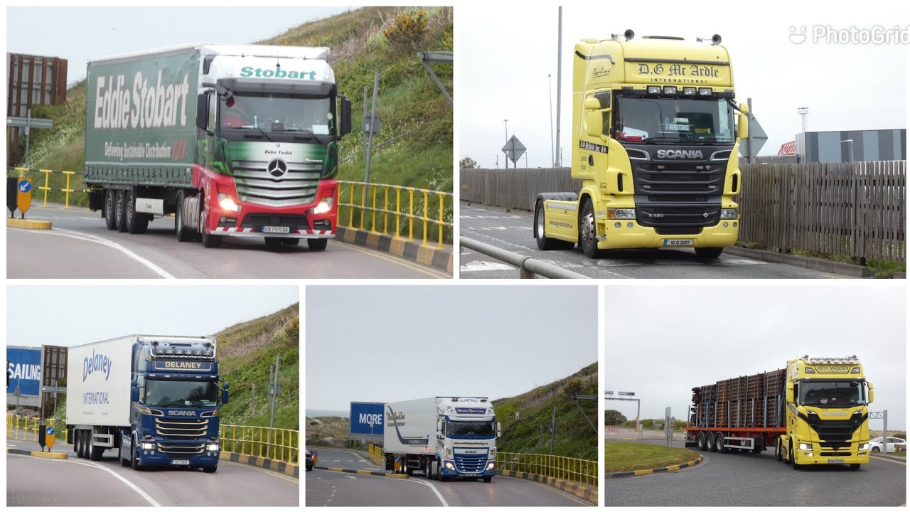 Trucks of Rosslare Harbour May 8th