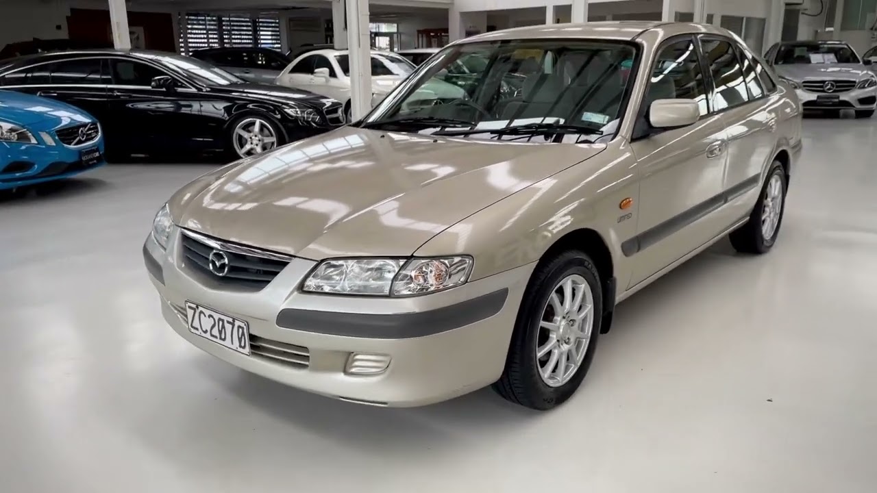 2000 Mazda 626 SPORTHATCH LTD 2.0 A, NZ New #414 - YouTube