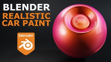 Make Procedural Car Paint | Blender Tutorial