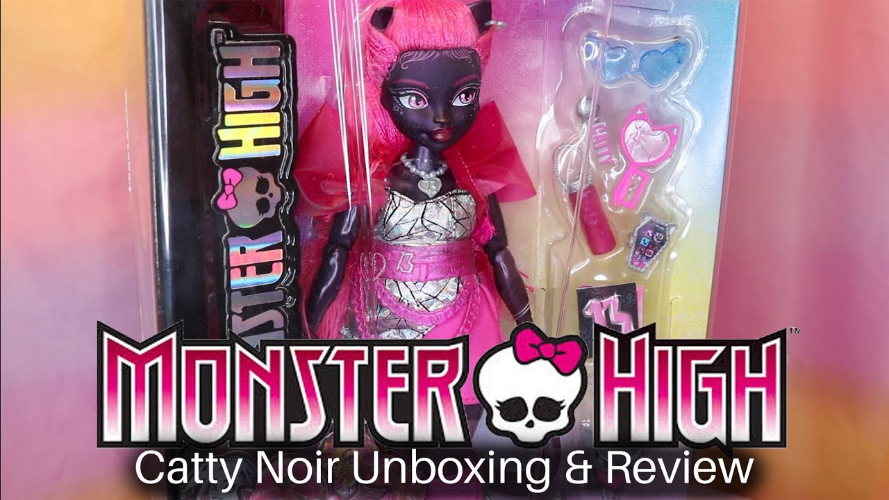 MONSTER HIGH G3 CATTY NOIR DOLL Review, Comparison & Unboxing