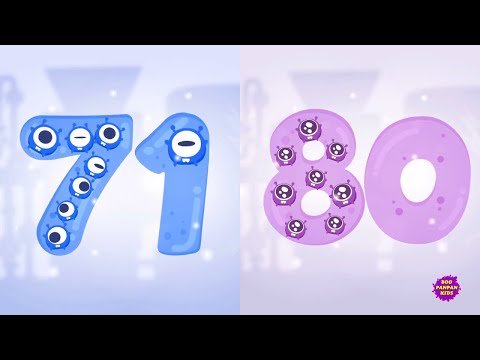 Candybots Numbers 71 to 80 | Boopanpankids - YouTube