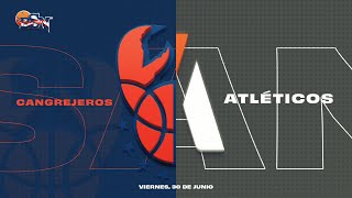 Cangrejeros de Santurce vs. Atléticos de San Germán  Juego 7 – 30/6/23  BSN 2023