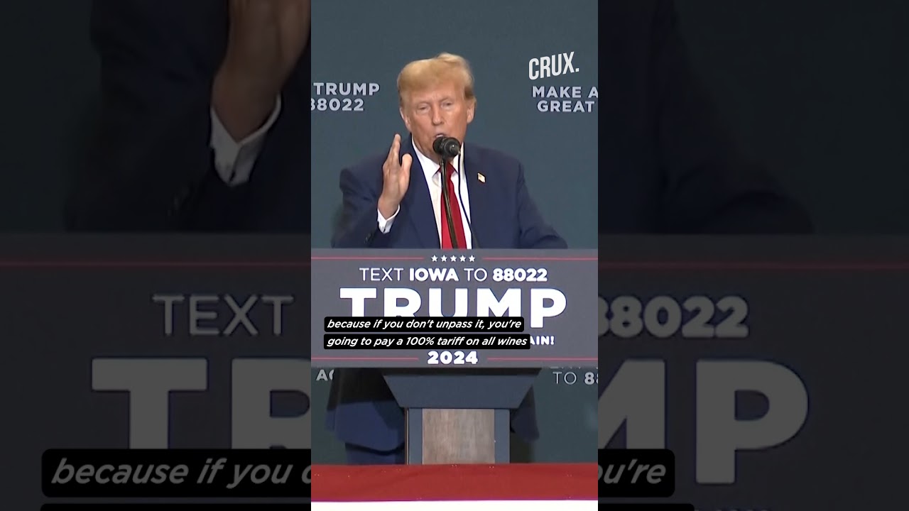 Trump Mimics French President Macron As He Recounts Tariffs Phone Call