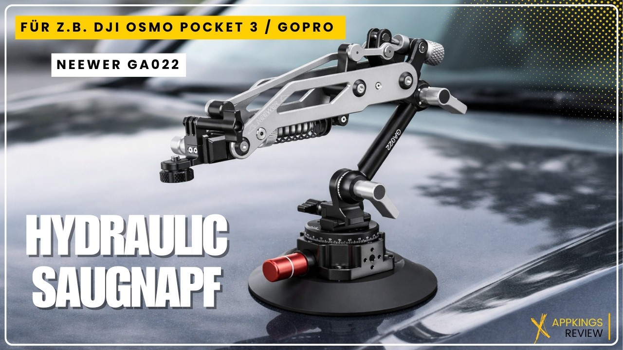 Neewer GA022 Review – Bestes Zubehör für die DJI Pocket 3 / GoPro?
