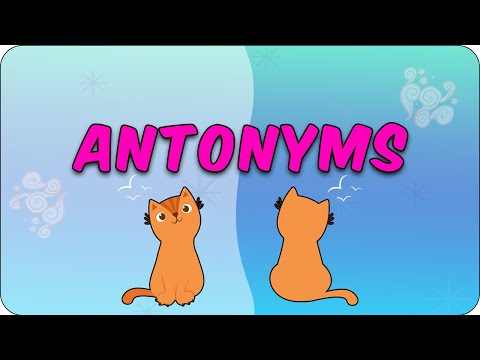 Antonyms | Zıt Anlamlı Kelimeler