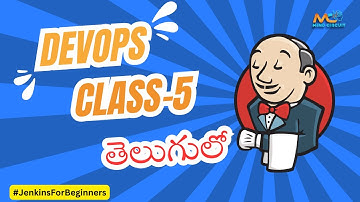 DEVOPS 5 || AWS DEVOPS Tutorial For Beginners | JENKINS  తెలుగులో !