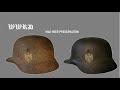 German WW2 M40 helmet HEER decal