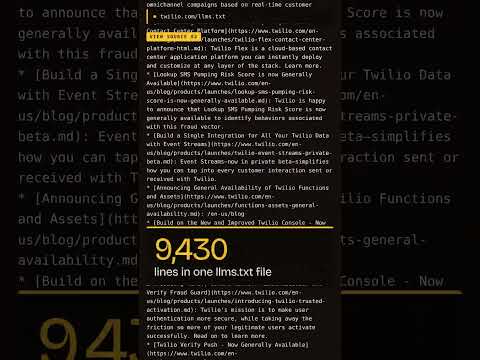 Video: llms.txt for AI Overviews and GEO