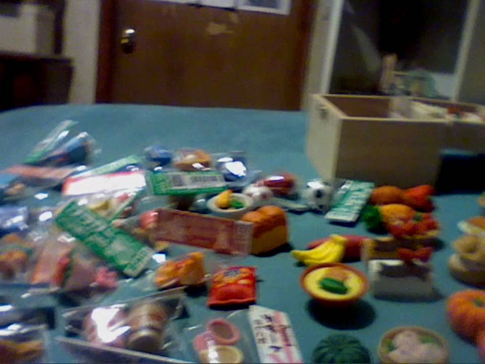 Japanese Erasers Collection YouTube