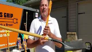 Shovel Handle Extension Tool - Macen's Grip - The Ultimate Back Saving Tool
