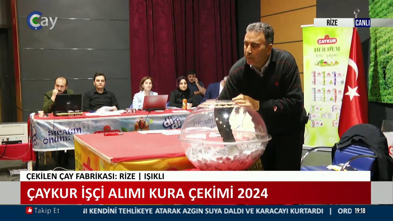 ÇAYKUR KURA ÇEKİMİ 2024 SONUÇLARI - 6. BÖLÜM | 14.05.2024