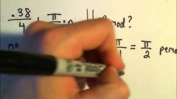 Solving Word Problems Involving Trigonometric Equations, Example 1