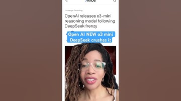 Open AI NEW o3 mini crushed by DeepSeek (proof 👀)