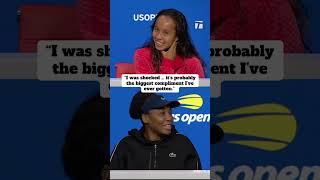 Leylah Fernandez on Venus Williams comparing her to Serena 🥹