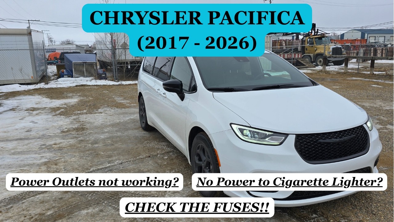 Chrysler Pacifica - POWER OUTLET FUSE LOCATION (2017 - 2026)