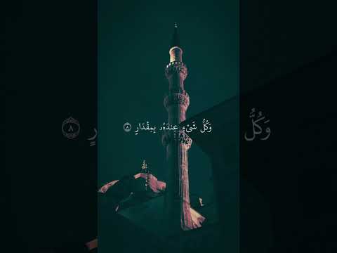 الشيخ مصطفى إسماعيل من سورة الرعد الله يعلم ما تحمل كل أنثى وما تغيض الأرحام القرآن الكريم