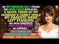 My Parents Were Left Standing At My Wedding While My Husbands Family Took Over—So I Grabbed The M