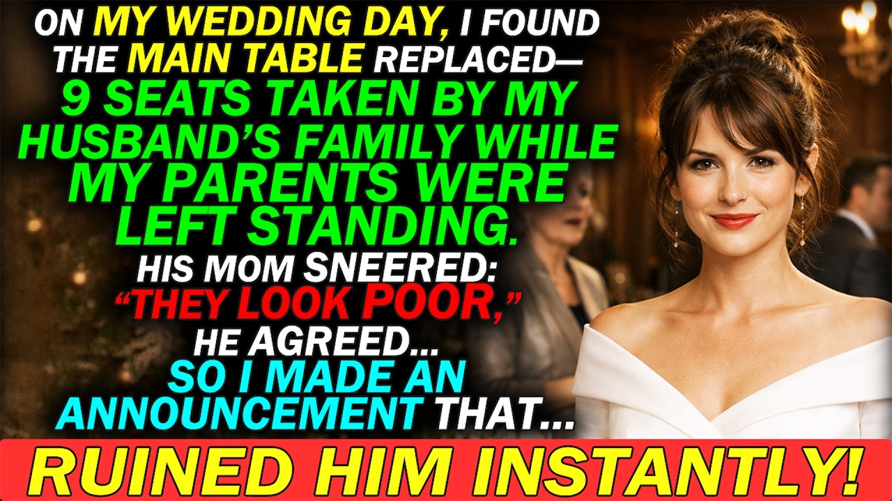 My Parents Were Left Standing At My Wedding While My Husband's Family Took Over—So I Grabbed The Mic