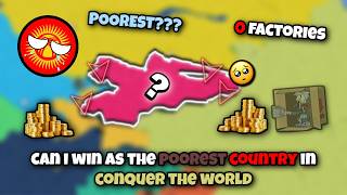 Can i win as the POOREST Country In Conquer the world (Roblox) screenshot 1