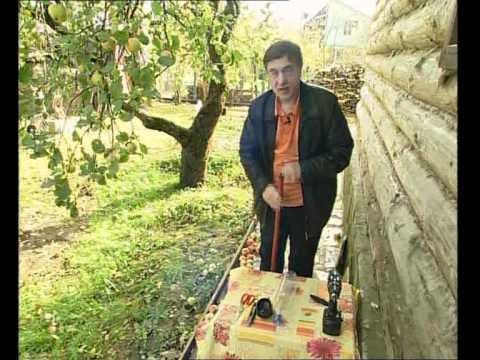 Палка-снималка для сбора яблок - YouTube