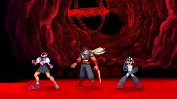 Marvel VS Capcom 2 - Sakura/Strider Hiryu/Megaman - Expert Difficulty Playthrough