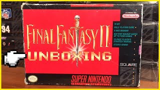 Exclusive Final Fantasy II SNES Unboxing | What's in the Box?! Ep. 12 Details