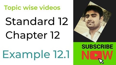 NCERT Physics class 12 chapter 12 EXAMPLE 12.1 #physicsuniversewithjaiminshah