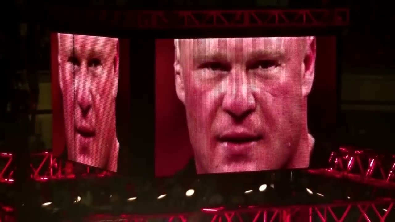 Brock Lesnar entrance The Beast in the East Live from Tokyo 07/04/15