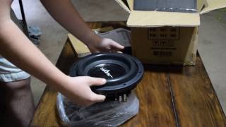 Skar audio evl 10 unboxing part 1