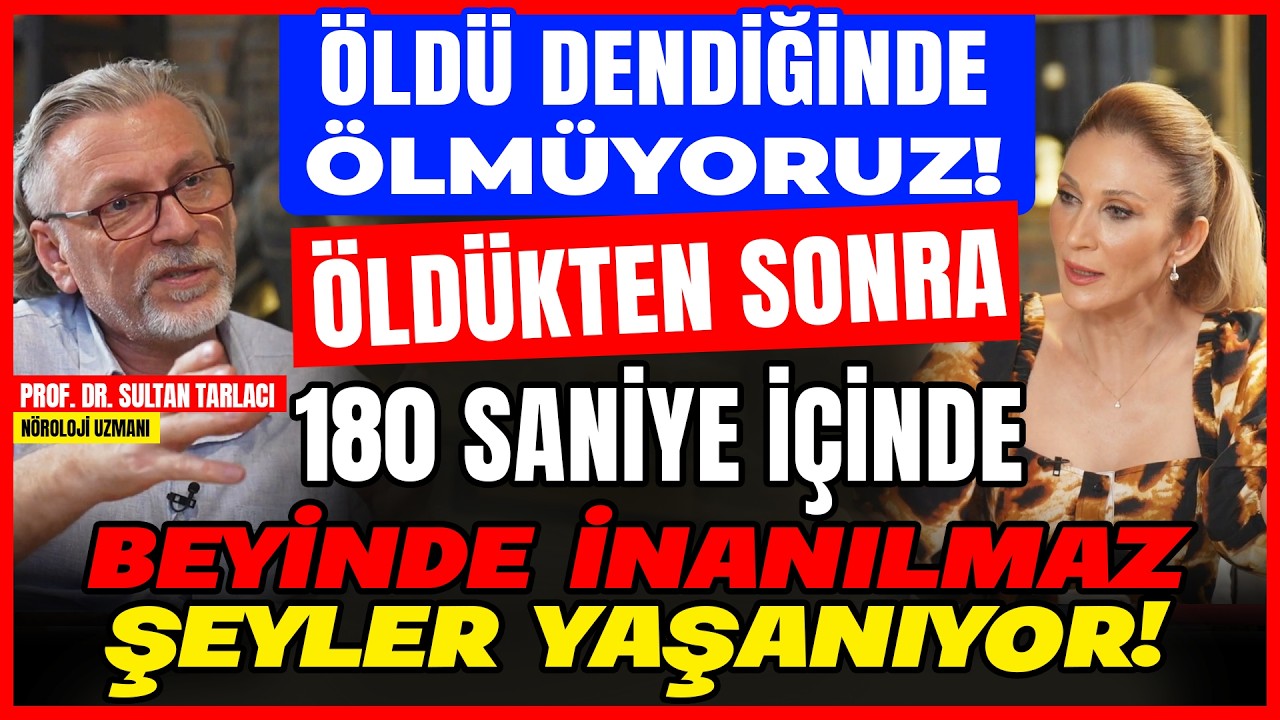 Öldü Dendiğinde  ÖLMÜYORUZ! Öldükten Sonra 180 Saniye İçinde Beyinde İnanılmaz Şeyler Yaşanıyor!