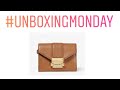MICHAEL KORS | Unboxing Monday | Whitney Small Leather Chain Wallet