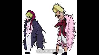#art #onepiece #doflamingo and #corazon