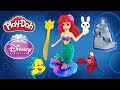 Play Doh Little Mermaid Disney Princess Ariel Undersea Friends Flounder Prince Eric and Sabastian