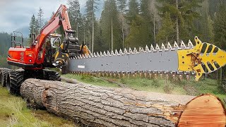 Worlds Most Powerful Wood Cutting Machines In Action