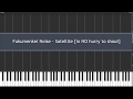 Fukumenkei Noise - Satellite [in No hurry to shout] Synthesia / Piano / Sheet music