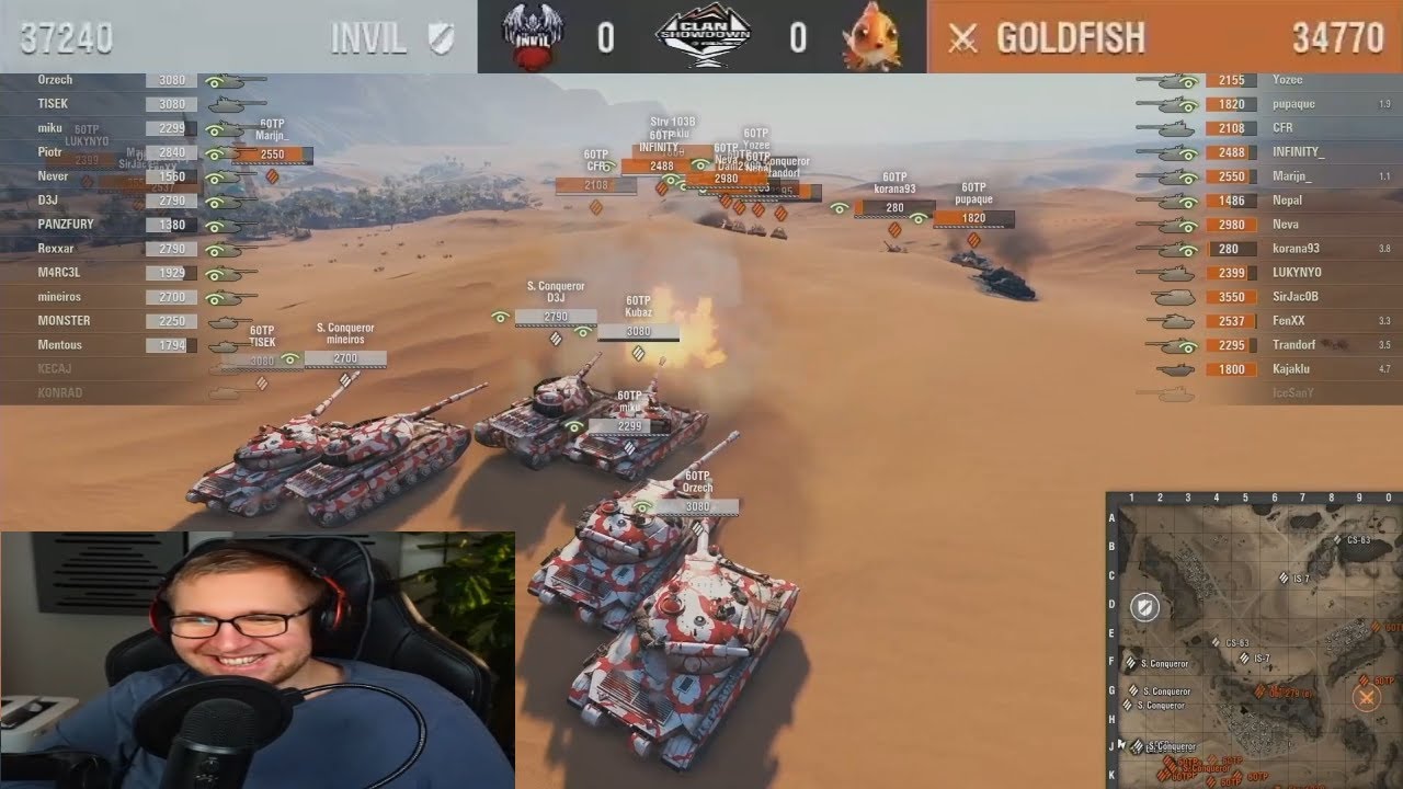 Invil MULTI KOMENTUJE - INVIL vs GOLD - TURNIEJ 15v15 - YouTube