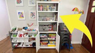 BEST Amazon Storage Cabinet For Playroom Organization