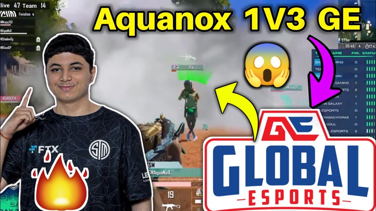 TSM Ftx Aquanox 1v3 Global Esport 😳 Everyone Shocked 😱 Aquanox On Fire ...
