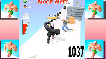 Muscle Rush : GameplayWalkthrough Android.ios All Levels (part 1037 )