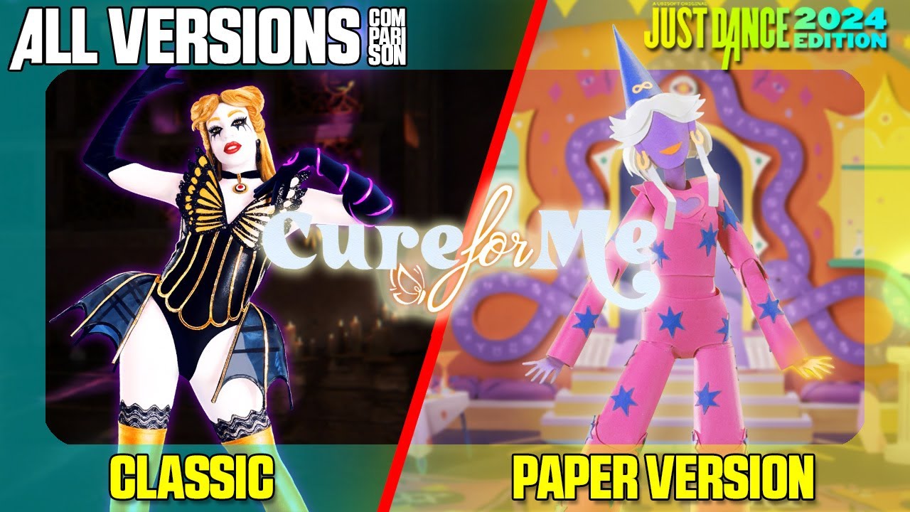 JUST DANCE COMPARISON - CURE FOR ME [ALL VERSIONS]