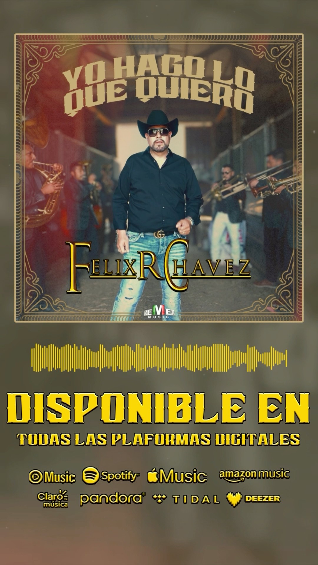 #YoHagoLoQueQuiera de #FelixRChavez ya esta disponible en todas las plataformas digitales ?
