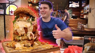 THE BIGGEST BURGER I'VE EVER EATEN! | Ryan Lombard