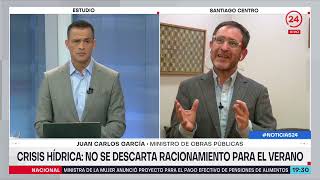 ESCASEZ HÍDRICA: Ministro de Obras Públicas, Juan Carlos García, detalla #BalanceHídrico 2021-2022