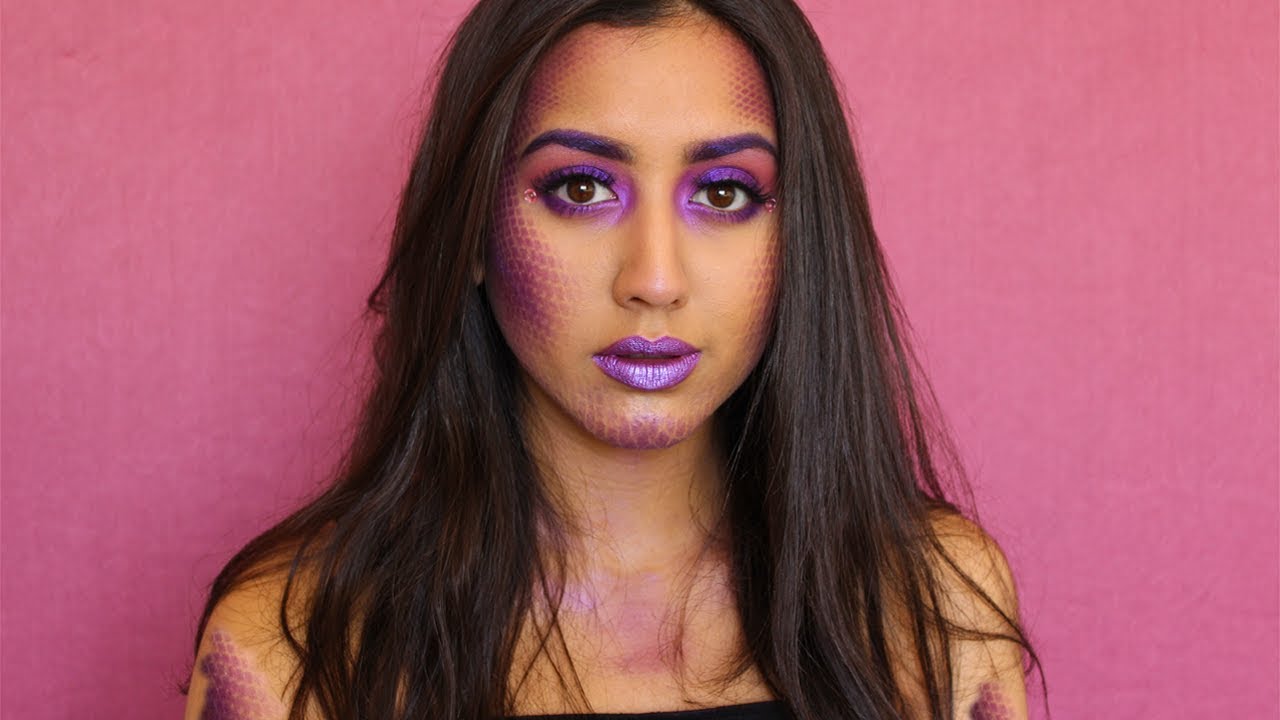 LAST MINUTE MERMAID HALLOWEEN MAKEUP | TASSYB