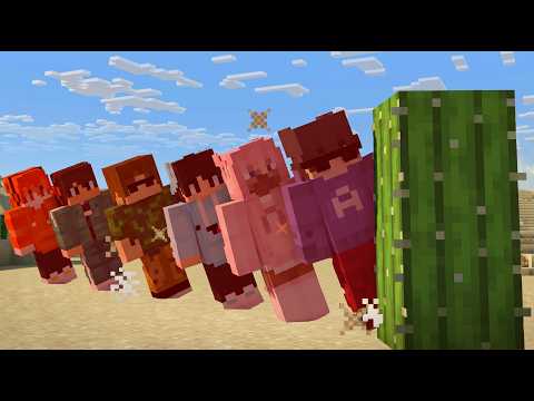 6 YOUTUBERS SHARE A LONELY LIFE ON MINECRAFT ITA!