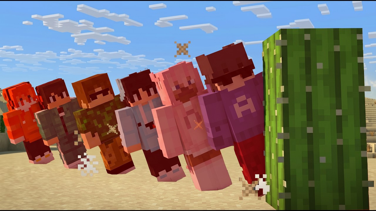 6 YOUTUBERS CONDIVIDONO UNA VITA SOLA SU MINECRAFT ITA!