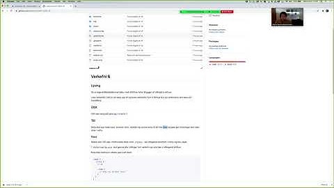 Vefforritun 1, 2020: Verkefni 6