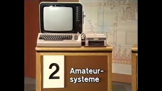 ZDF 10.12.1984 - Computer für Jedermann (C64, ZX80, Apple,IBM PC...) Microprozessor/-computer 12