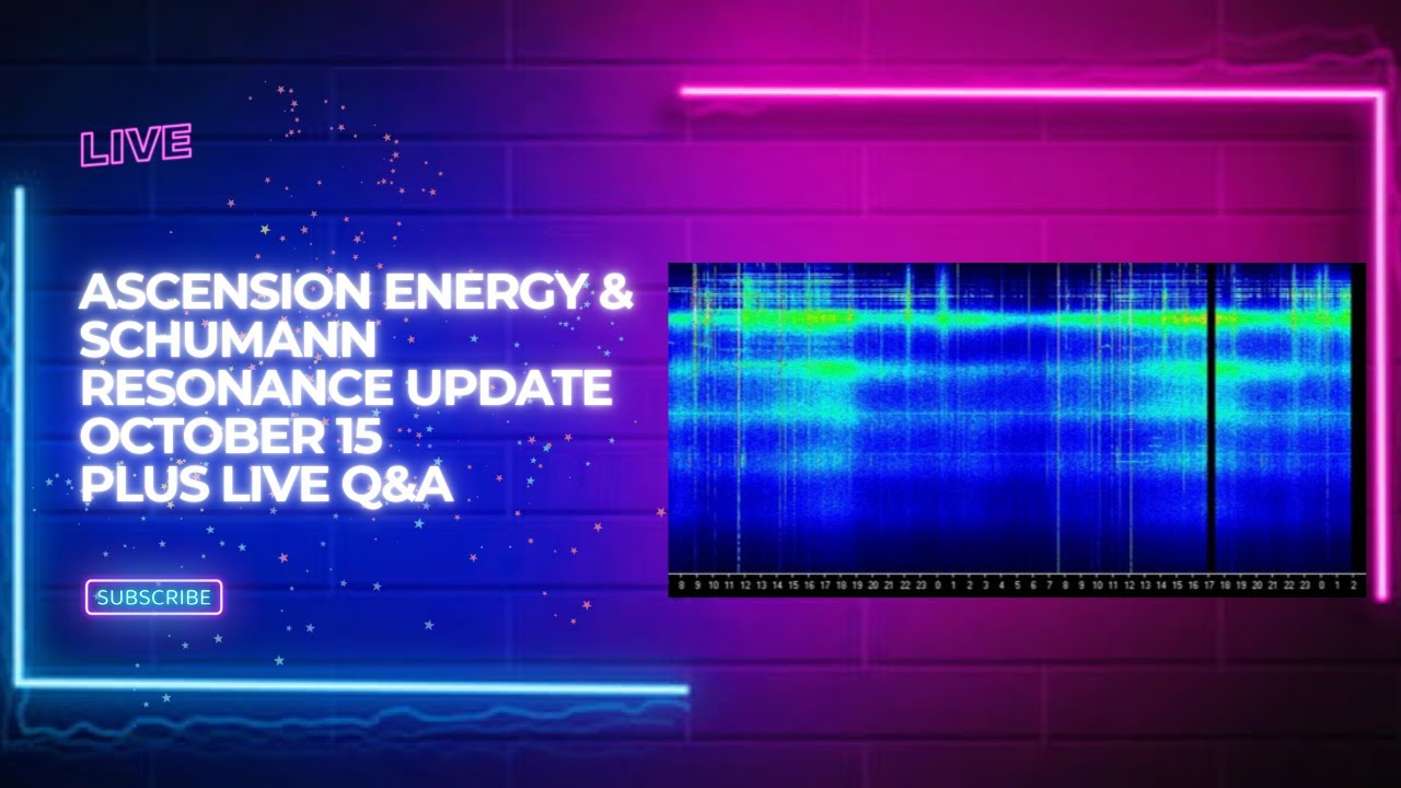 Ascension Energy And Schumann Resonance Update + Live Q&A - YouTube